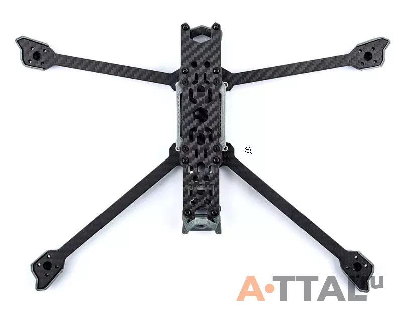 Рама квадрокоптера Readytosky TITAN DC7 HD 7" 333мм карбоновая фото 4