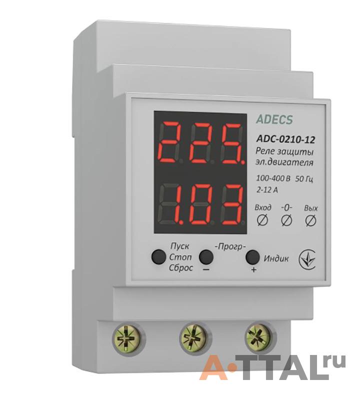 Реле защиты электродвигателей насосов ADC-0210-12 фото 1