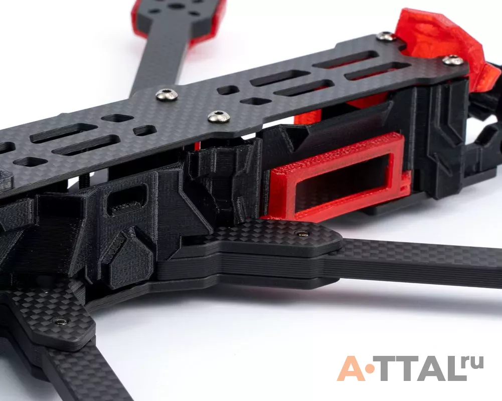 Рама квадрокоптера iFlight Chimera7 Pro FPV LR Frame Kit фото 3