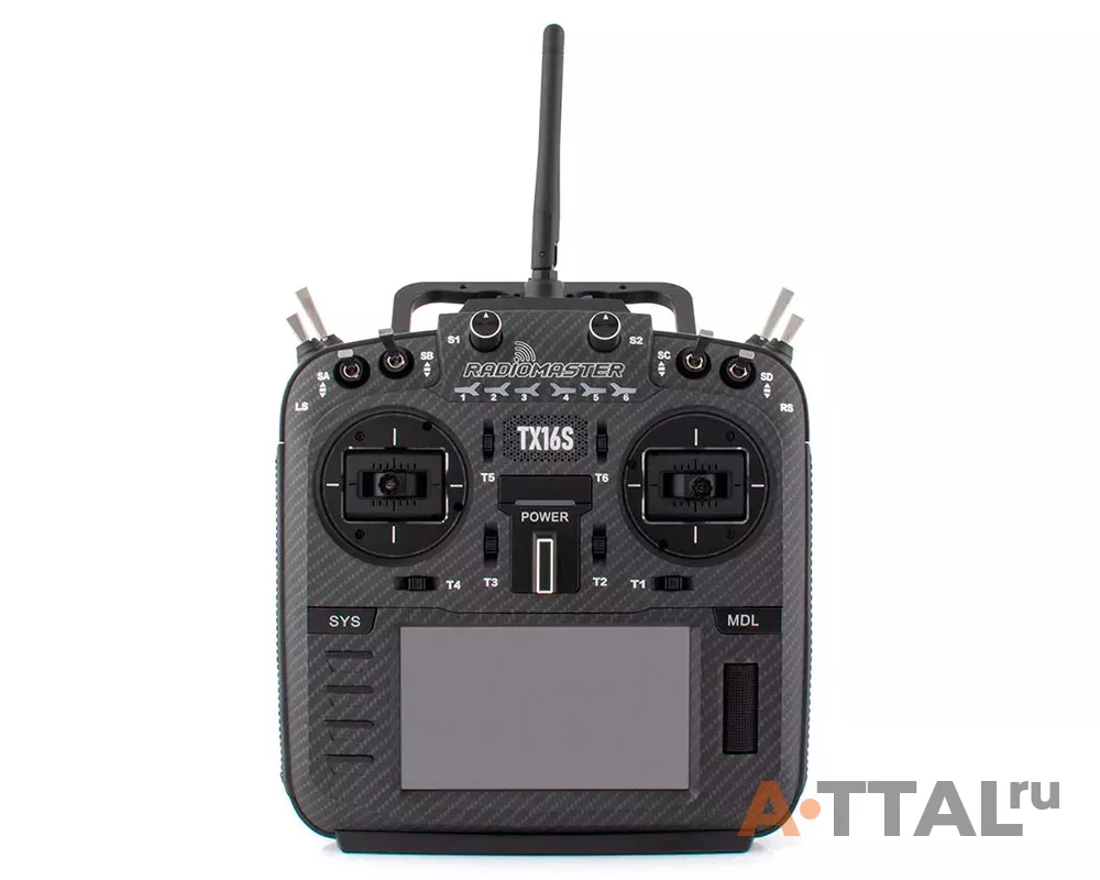 Аппаратура управления RadioMaster TX16S MKII MAX Black (4 in 1) фото 3