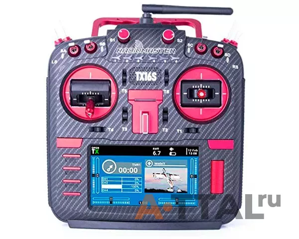Аппаратура управления RadioMaster TX16S MAX w/Hall Sensor (Carbon Fibre) фото 2