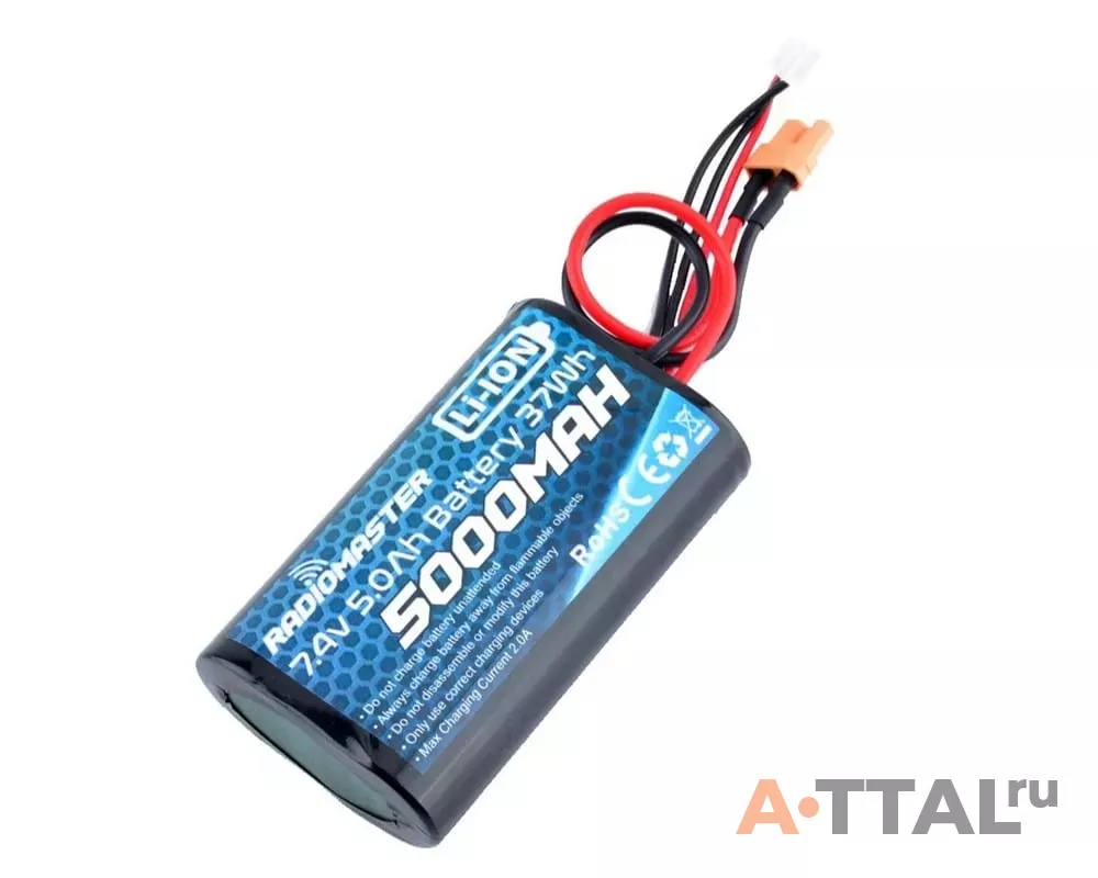 Аккумулятор RadioMaster TX16S Li-ion 7.4v 5000mah фото 1
