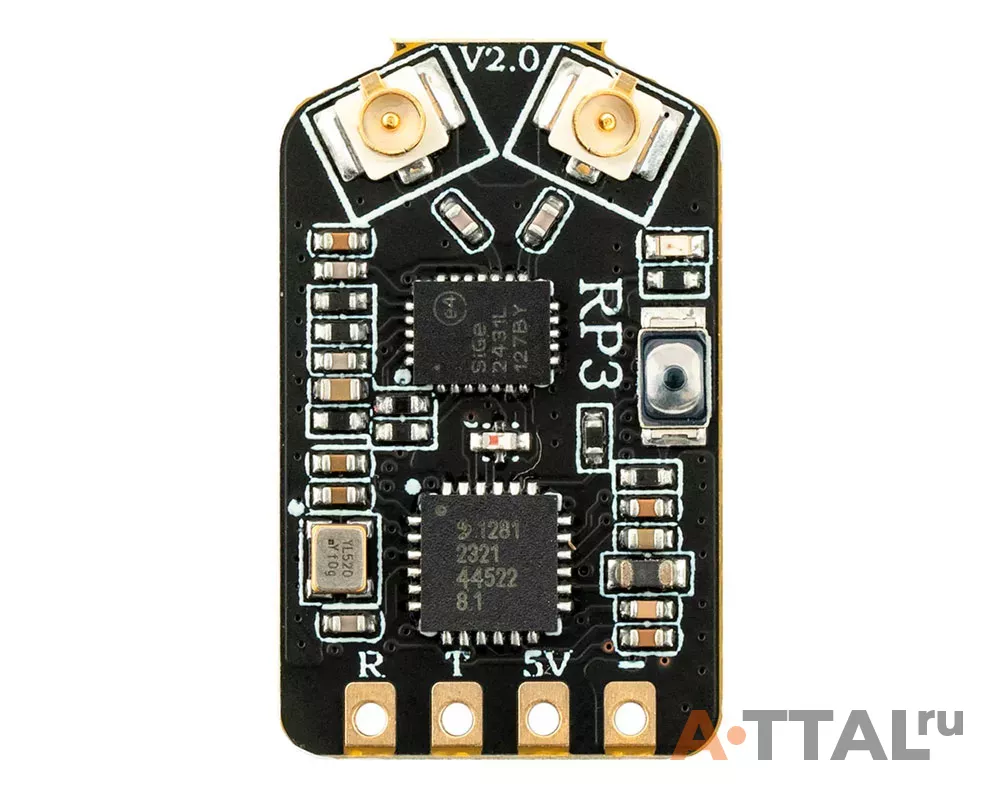 Приемник Radiomaster RP3 V2 ELRS Nano Receiver фото 3