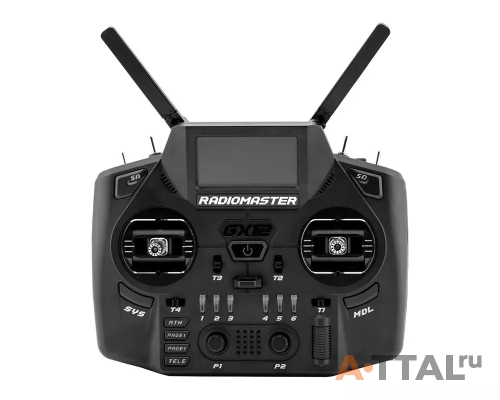 Аппаратура управления RadioMaster GX12 Dual 1W Gemini Xrossband ELRS фото 1
