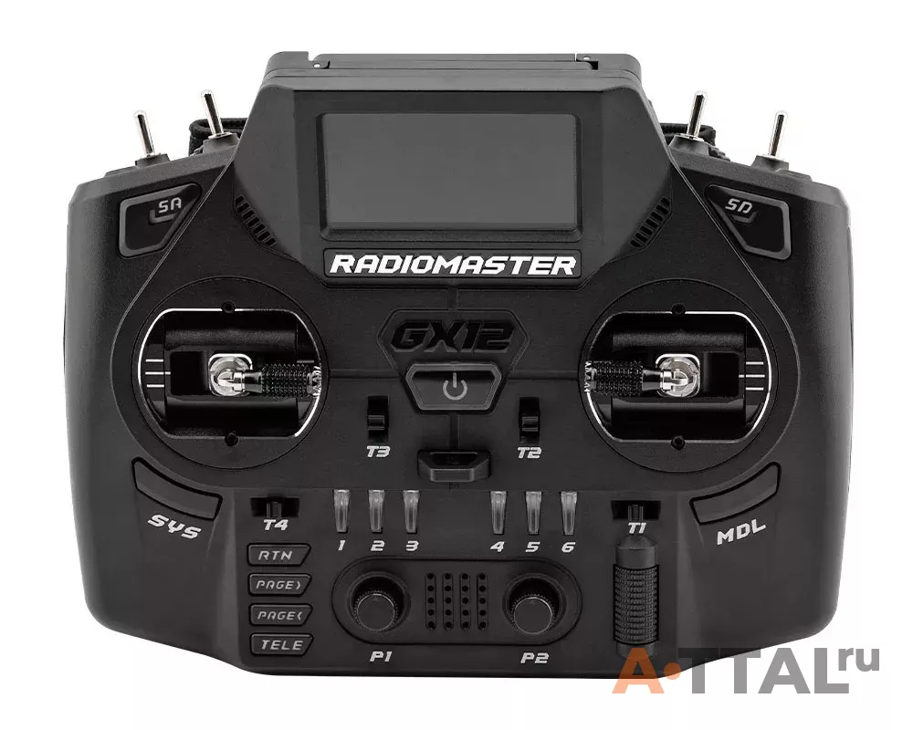Аппаратура управления RadioMaster GX12 Dual 1W Gemini Xrossband ELRS фото 3
