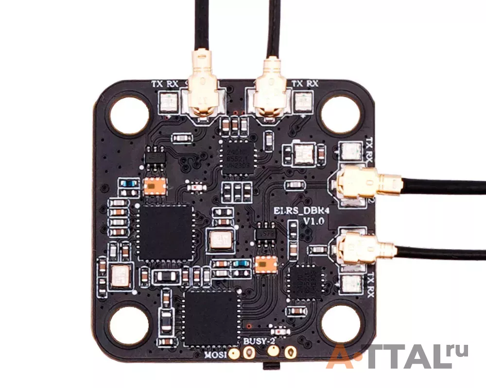 Приемник Radiomaster DBR4 Dual Band Xross Gemini ELRS (FCC) фото 1