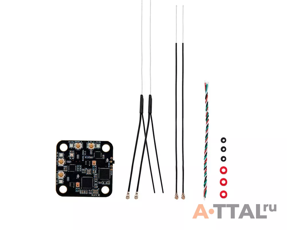 Приемник Radiomaster DBR4 Dual Band Xross Gemini ELRS (FCC) фото 2
