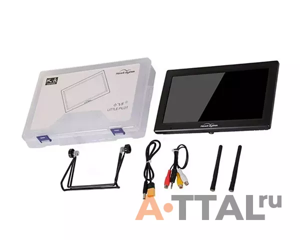 Монитор FPV Hawkeye Captain 10.2" DVR с 2-мя 5,8Ghz приемниками фото 3
