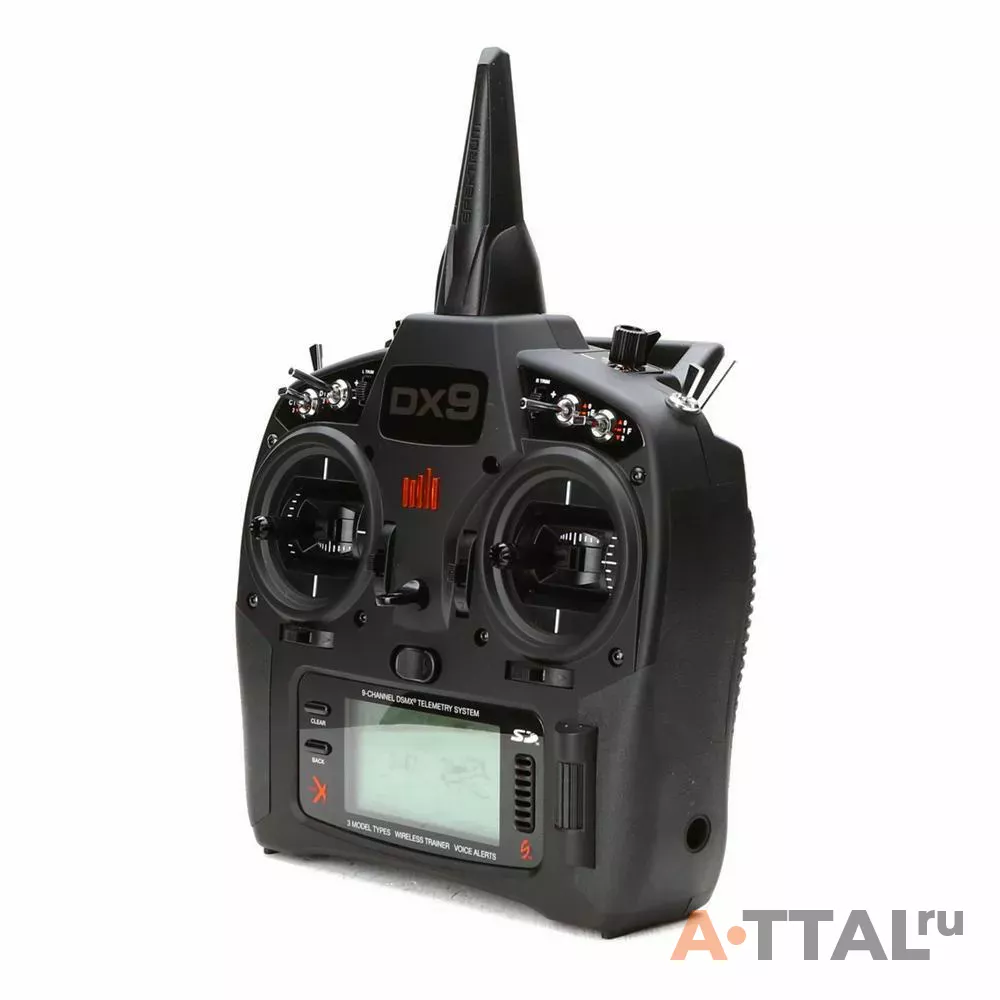 Пульт управления Spektrum DX9 9CH DSM2/DSMX + AR9020 в кейсе Black фото 3