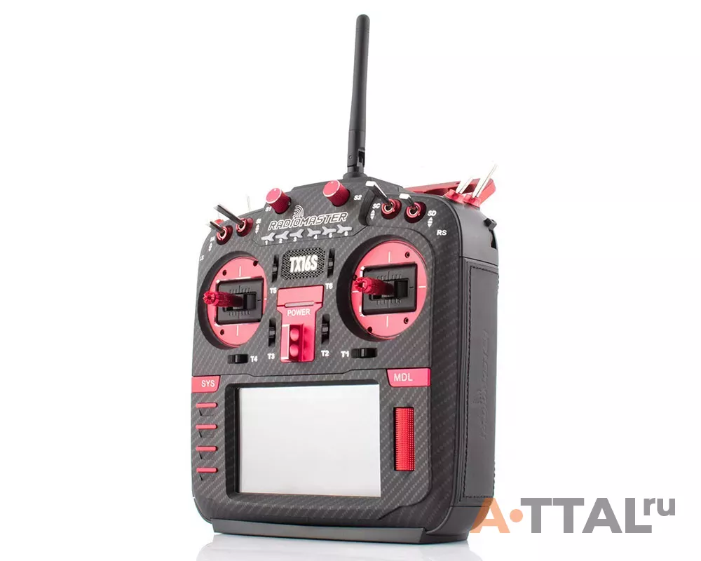 Аппаратура управления RadioMaster TX16S MKII MAX Red (4 in 1) фото 3