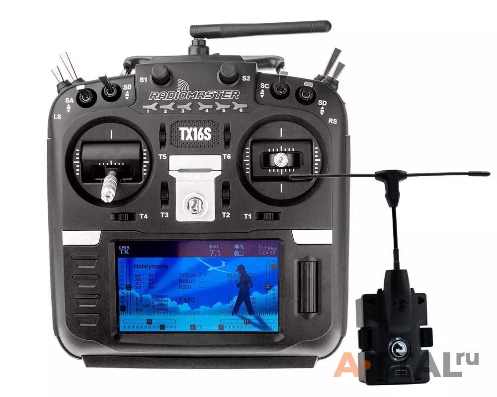 Аппаратура управления RadioMaster TX16S MKII 4 in 1 с модулем TBS Module фото 1