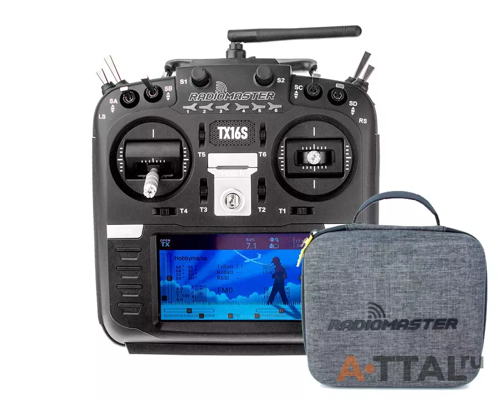 Аппаратура управления RadioMaster TX16S MKII 4 in 1 с кейсом фото 1