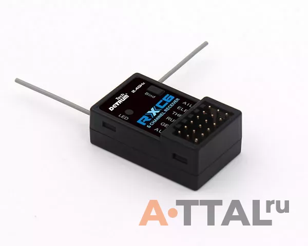 Пульт управления Dynam Detrum GAVIN-6A (TX+RXC6) c USB кабелем симулятора фото 2