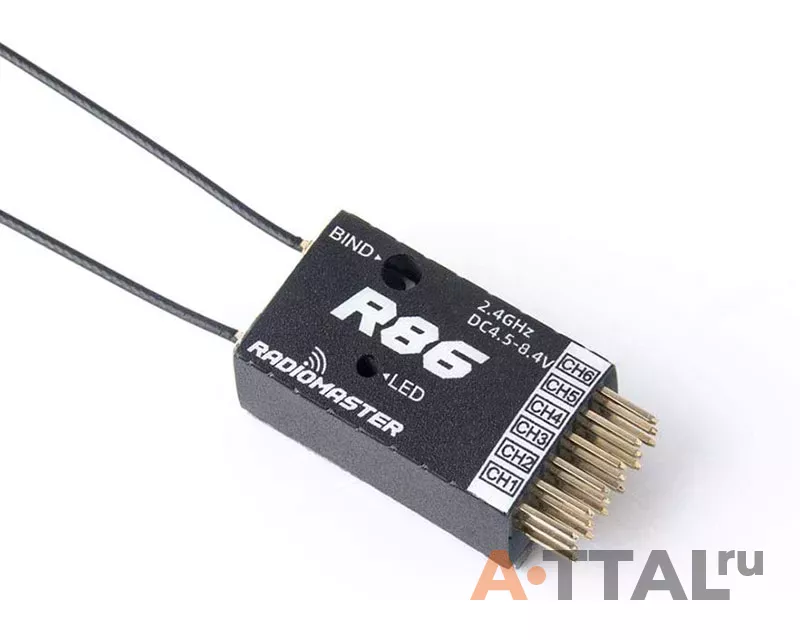 Приемник RadioMaster R86 6ch фото 1