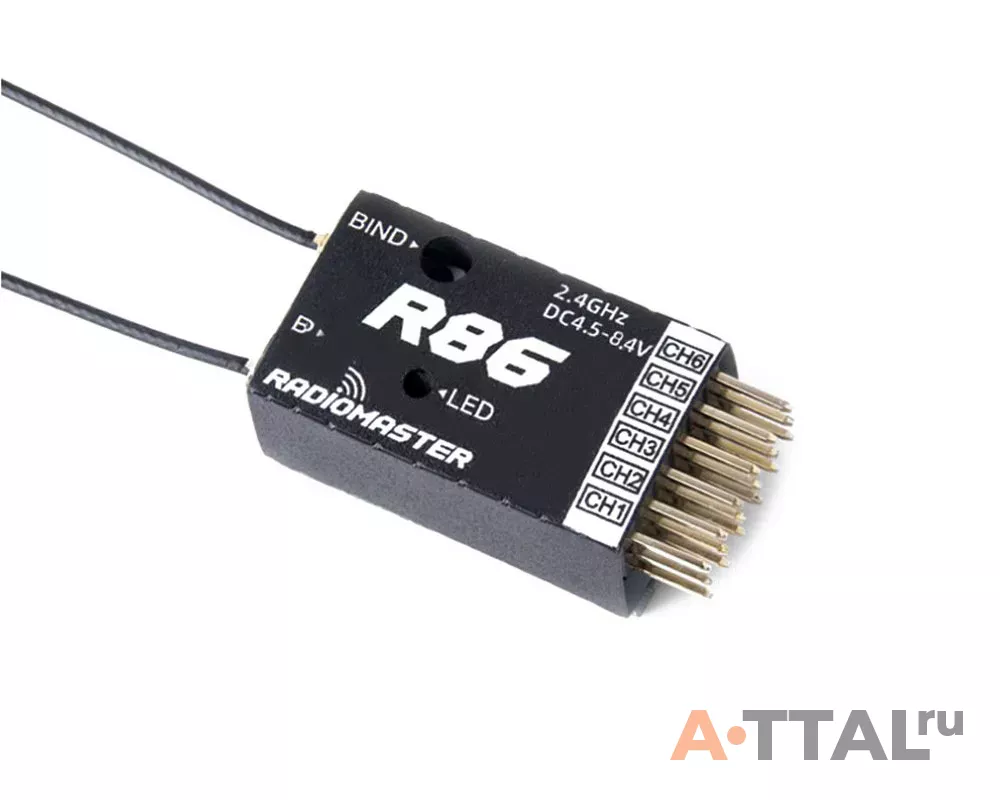 Приемник RadioMaster R86 6ch фото 2