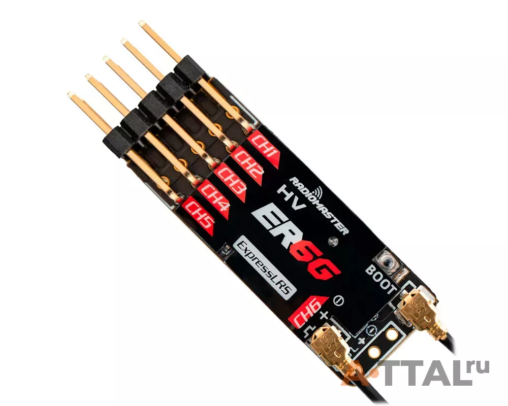 Приемник Radiomaster ER6-G ELRS фото 1
