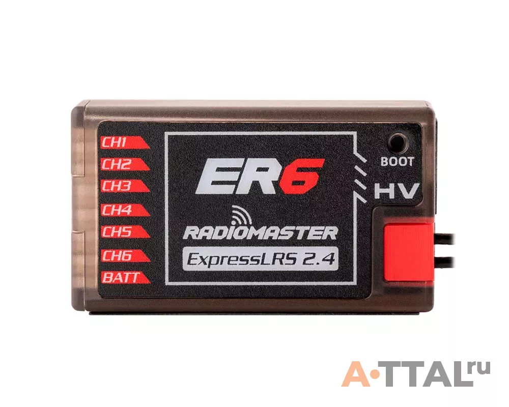 Приемник Radiomaster ER6 ELRS фото 1