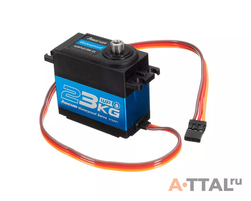 Сервопривод Power-HD WP-23KG 73г / 23кг / 0.12сек (Waterproof) фото 1