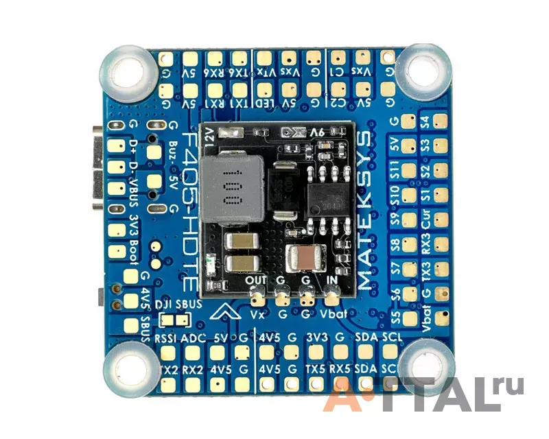 Полетный контроллер Matek F405-HDTE фото 1
