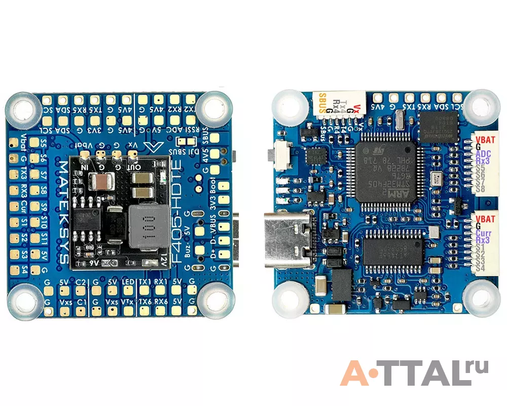 Полетный контроллер Matek F405-HDTE фото 2