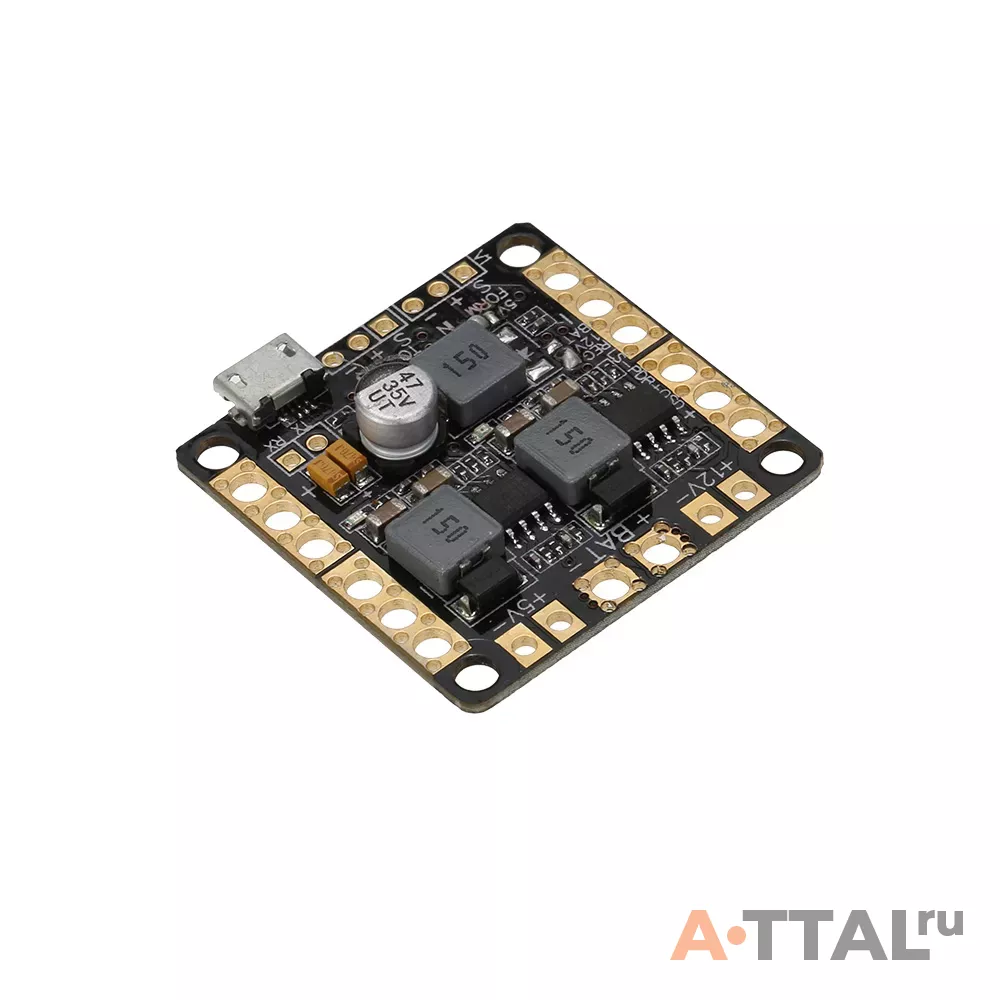Плата распределения питания ReadyToSky с BEC 5V, 12V и LC-фильтром фото 1