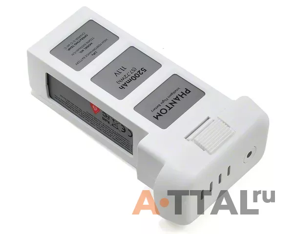 Аккумулятор DJI LiPo battery 11.1V, 5200mAh 3S Hard Case 57.72wh для Phantom 2/Vision/Vision+ фото 1
