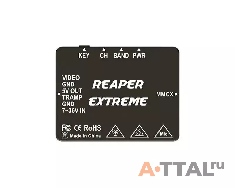 Видеопередатчик Foxeer Reaper Extreme V2 VTX 2,5W 5.8Ghz фото 1