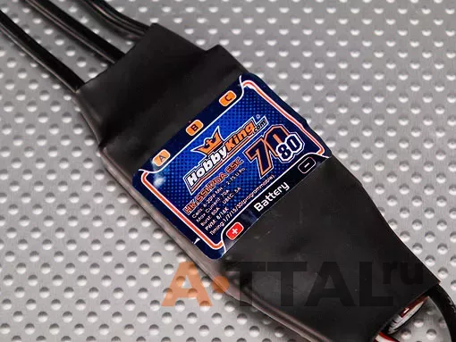 Регулятор хода 70A Heli Series ESC w/UBEC (Hobby, HOSSH70A) фото 1