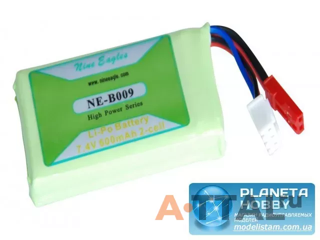 Аккумулятор 7.4V 600 mAh 2s Nine Eagles Li-Polimer battery (NE11010630) фото 1