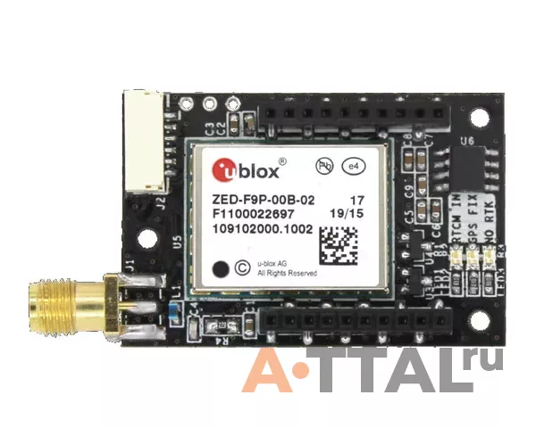 Модуль GPS RTK ArduSimple SimpleRTK2B Lite ZED-F9P фото 2