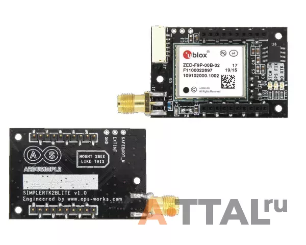 Модуль GPS RTK ArduSimple SimpleRTK2B Lite ZED-F9P фото 3