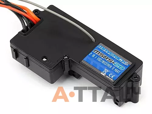 Регулятор и приёмник Maverick для бесколлекторных двигателей ESC MSRS28 2в1 2.4GHz фото 1