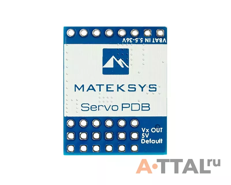 Плата распределения питания Matek Servo PDB, w/ BEC 5.5-36V to 5-8.2V фото 1