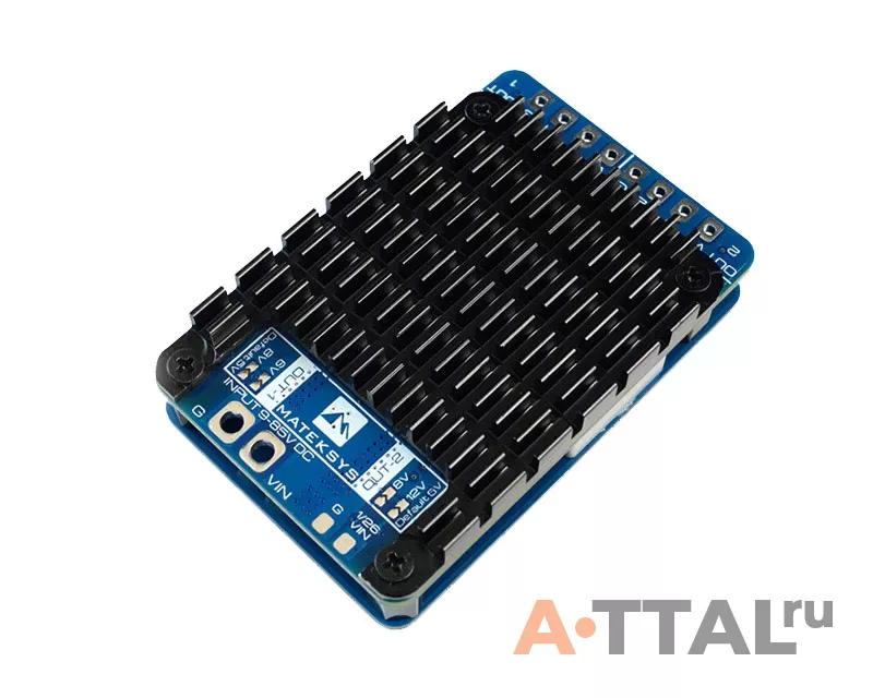 Плата распределения питания Matek Power Module PM20S-2 фото 1