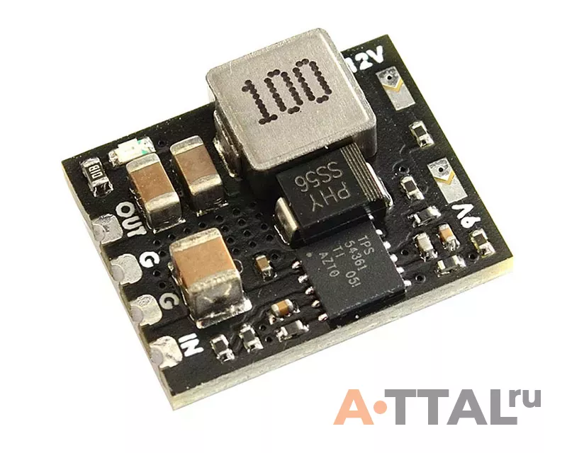 Стабилизатор напряжения Matek Micro BEC 6-60V to 5V/9V/12V-ADJ фото 1