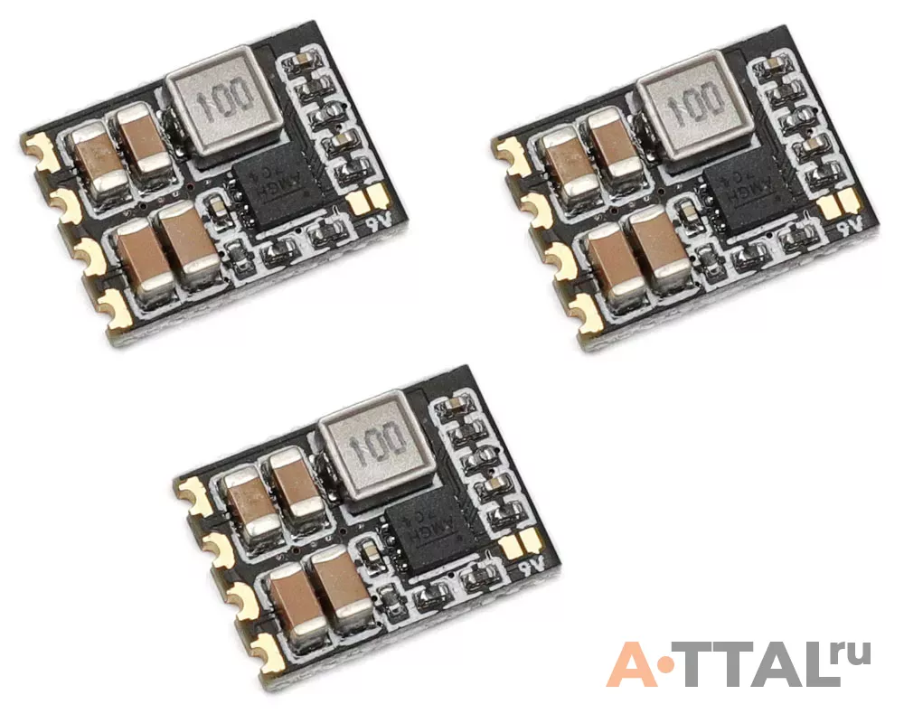 Стабилизатор напряжения Matek Micro BEC 6~30V to 5V/9V-ADJ - 3 шт фото 1
