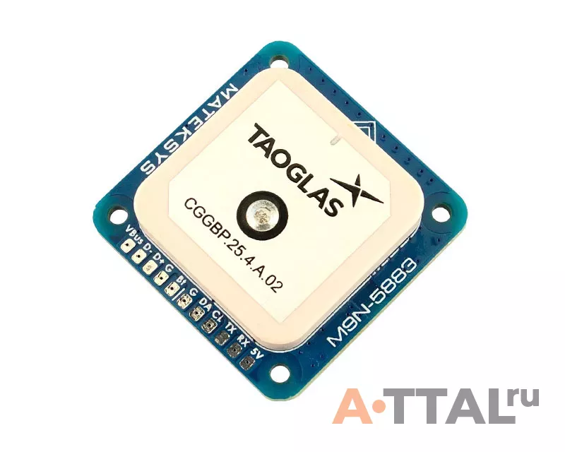 GPS датчик и компас Matek M9N-5883 GNSS & Compass фото 2