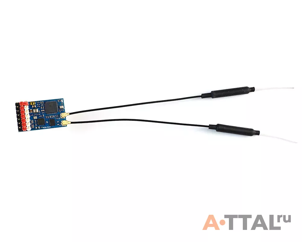 Приемник Matek ELRS 2.4GHz PWM Vario Receiver, R24-P6V фото 2