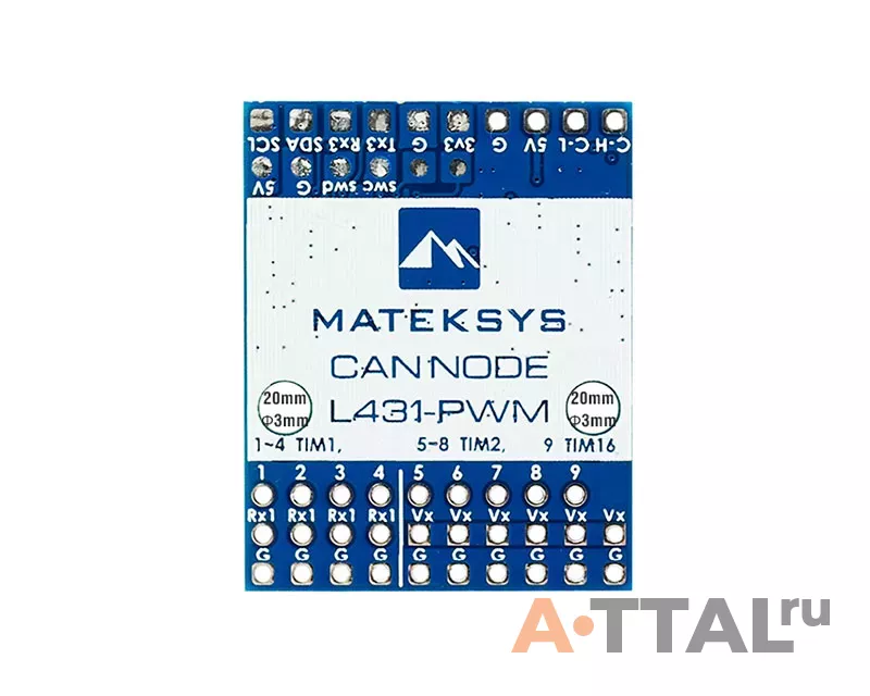 Конвертер сигнала Matek DroneCAN to PWM adapter, AP Periph фото 1