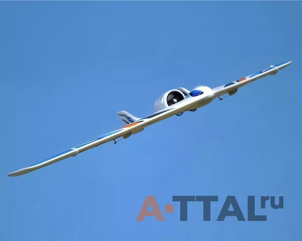 Летающее крыло Tech One Neptune EDF 1230мм EPO ARF (синий) фото 3