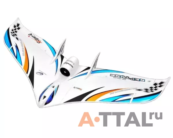 Летающее крыло Tech One Neptune EDF 1230мм EPO ARF (синий) фото 4