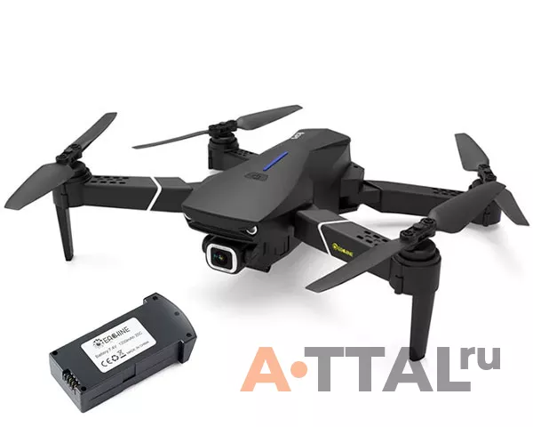 Квадрокоптер Eachine E520S с GPS, 5G Full-HD 1080P камерой (складной) с 2мя АКБ фото 1