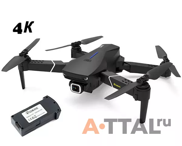 Квадрокоптер Eachine E520S с GPS, 5G 4K камерой (складной) с 2мя АКБ фото 1