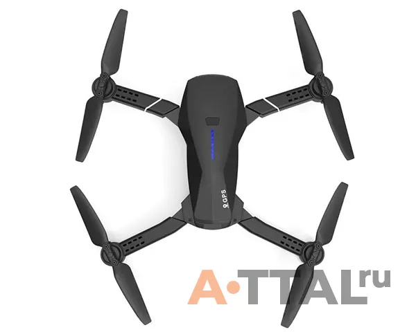 Квадрокоптер Eachine E520S с GPS, 5G 4K камерой (складной) с 3мя АКБ фото 2