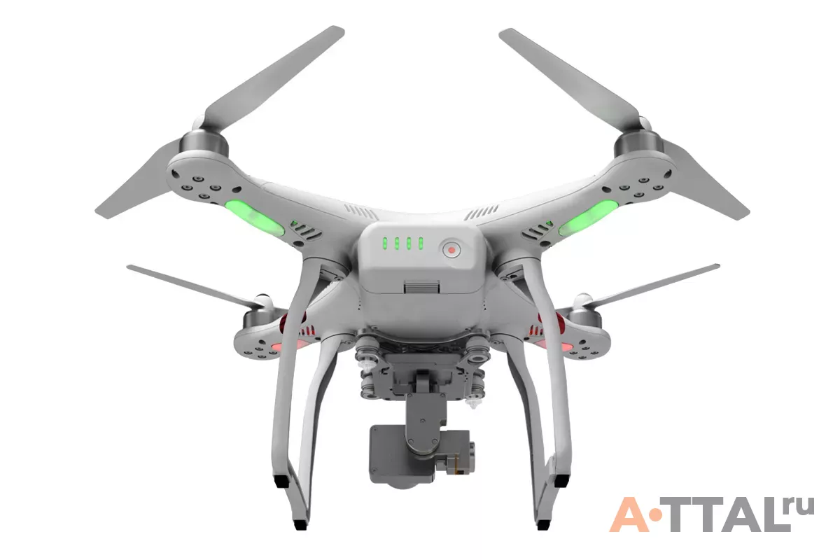 Квадрокоптер DJI Phantom 3 Standard с 3х-осевым подвесом, 2.7K камерой (DJI-PHANTOM-3-STD) фото 2
