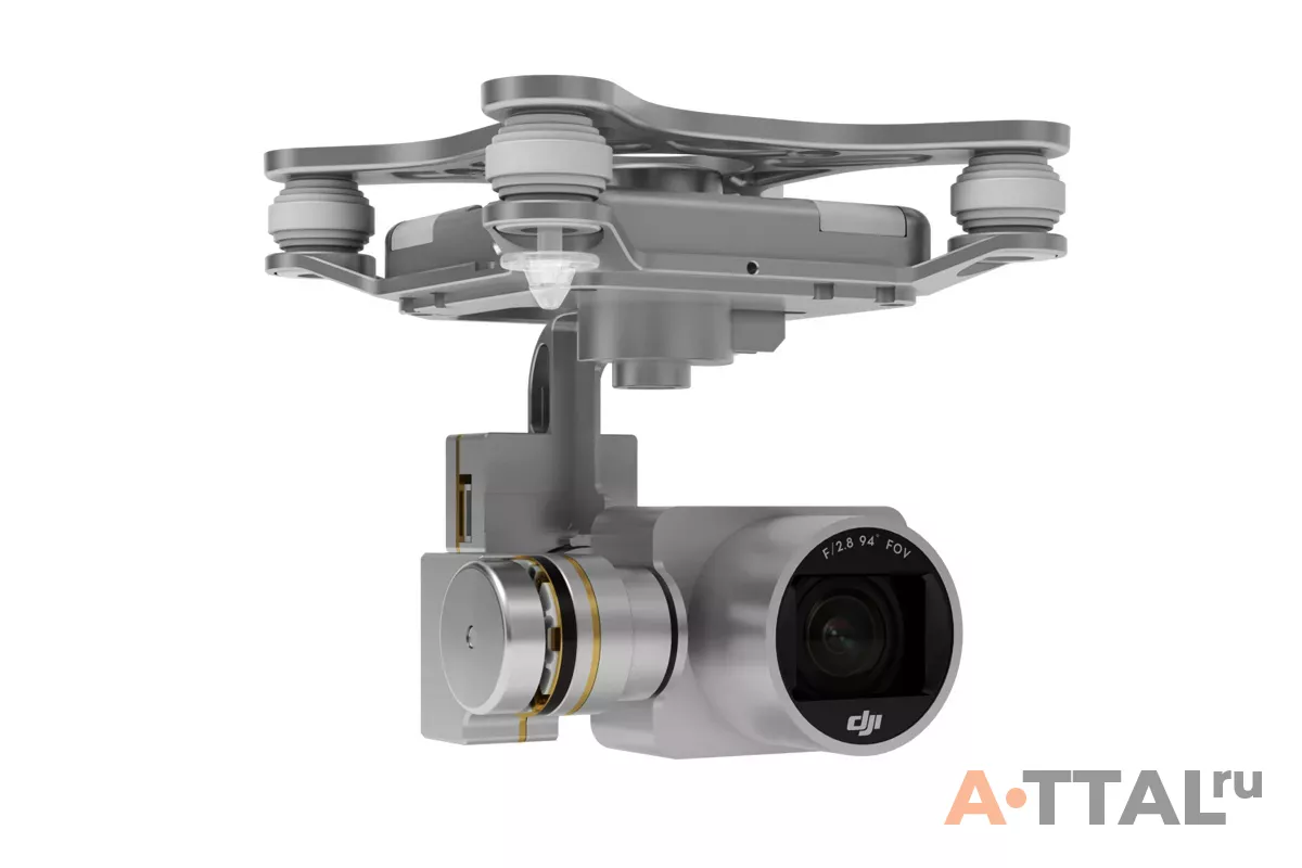 Квадрокоптер DJI Phantom 3 Standard с 3х-осевым подвесом, 2.7K камерой (DJI-PHANTOM-3-STD) фото 3