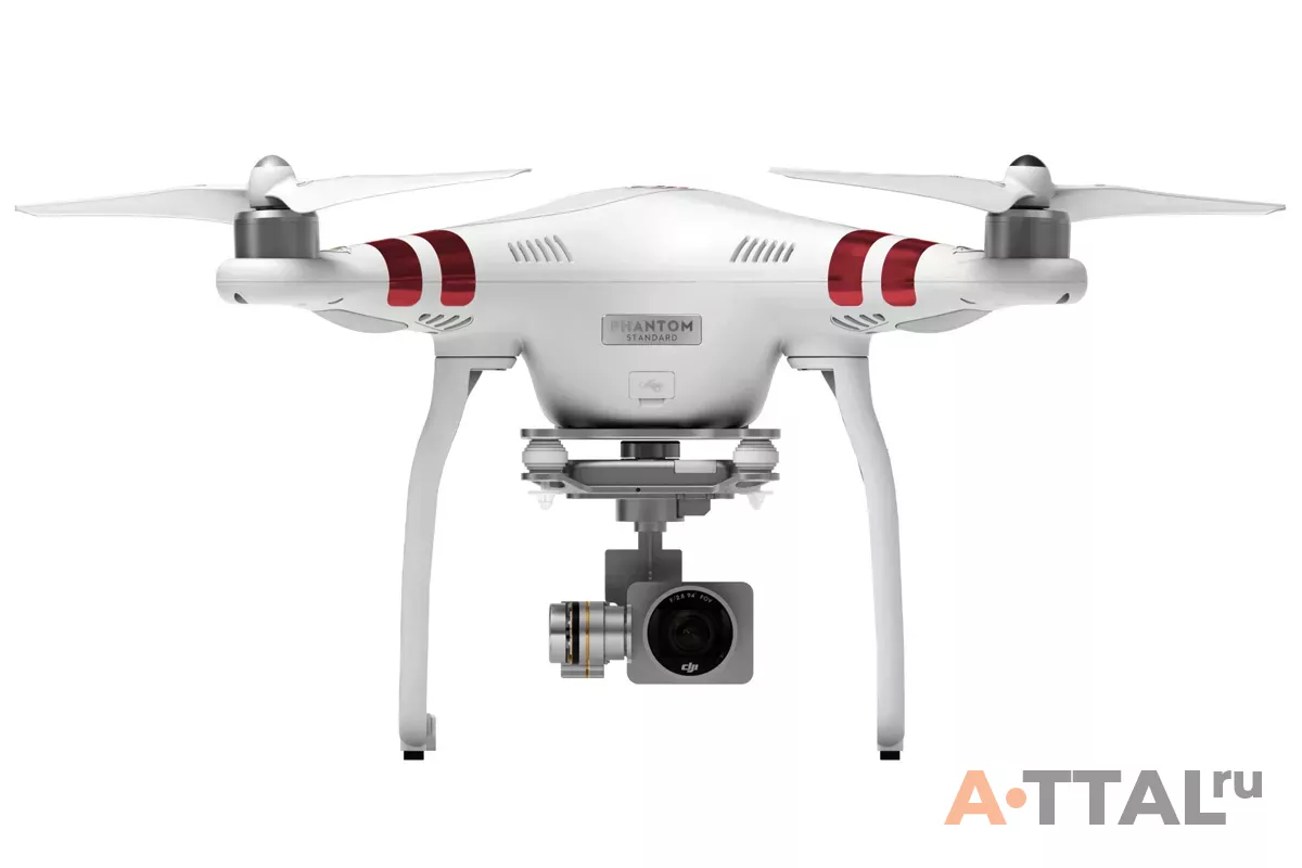 Квадрокоптер DJI Phantom 3 Standard с 3х-осевым подвесом, 2.7K камерой (DJI-PHANTOM-3-STD) фото 4