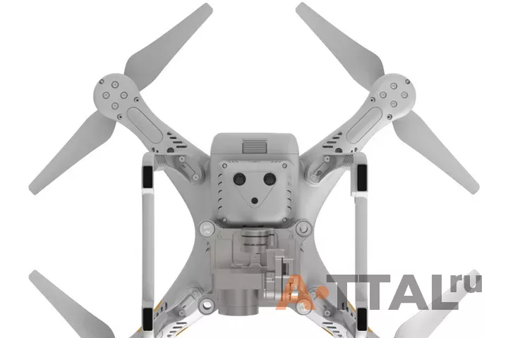 Квадрокоптер DJI Phantom 3 Advanced с 3х-осевым подвесом, HD камерой (DJI-PHANTOM-3-ADV) фото 2