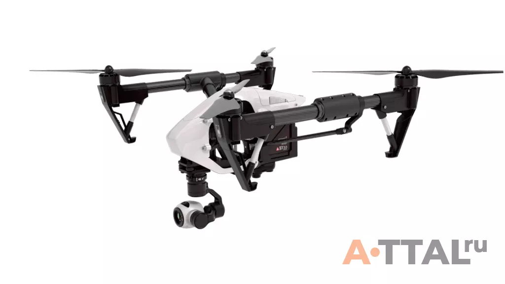 Квадрокоптер DJI Inspire 1 с UHDTV камерой (2 пульта управления) фото 2