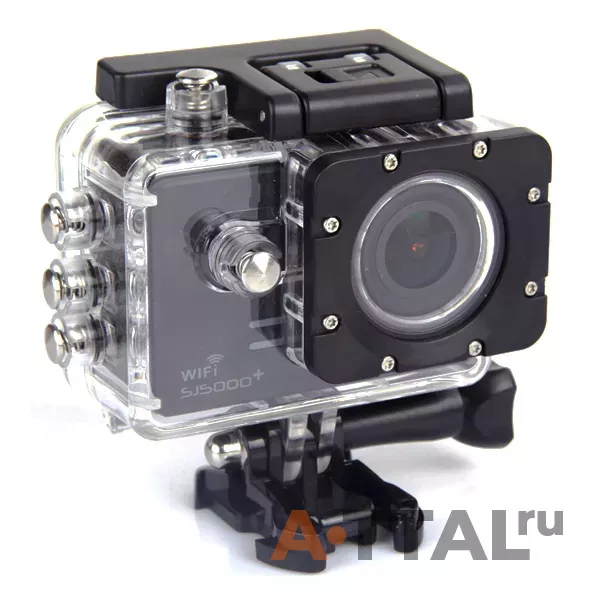 Камера SJCAM SJ5000 Plus Ambarella A7LS75 WIFI 1080p 60fps (черный) фото 2